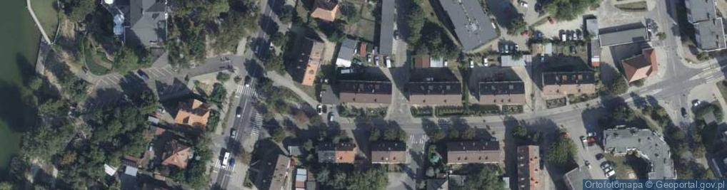 Zdjęcie satelitarne DHL POP ŻABKA