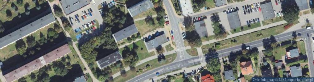 Zdjęcie satelitarne DHL POP ŻABKA