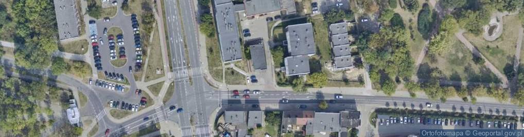 Zdjęcie satelitarne DHL POP ŻABKA