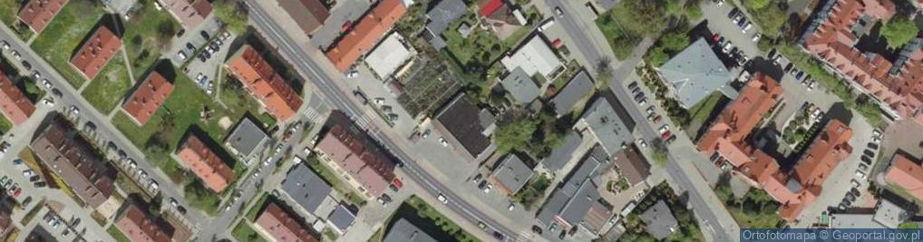 Zdjęcie satelitarne DHL POP ŻABKA