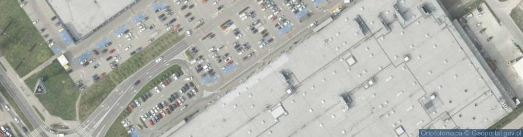 Zdjęcie satelitarne DHL POP ŻABKA