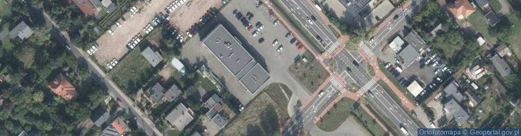 Zdjęcie satelitarne DHL POP ŻABKA