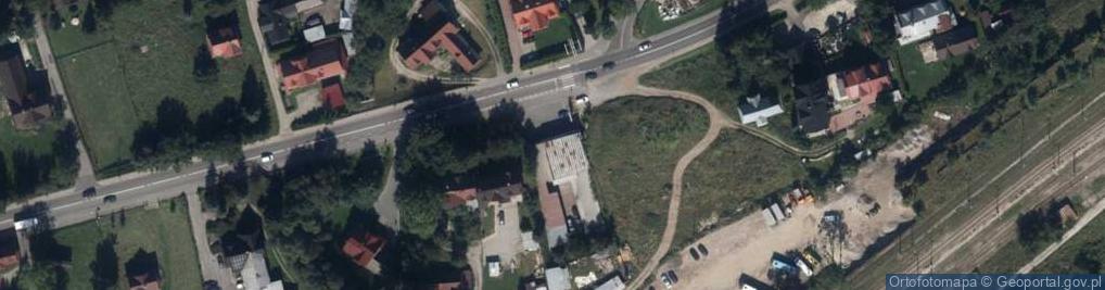 Zdjęcie satelitarne DHL POP Żabka