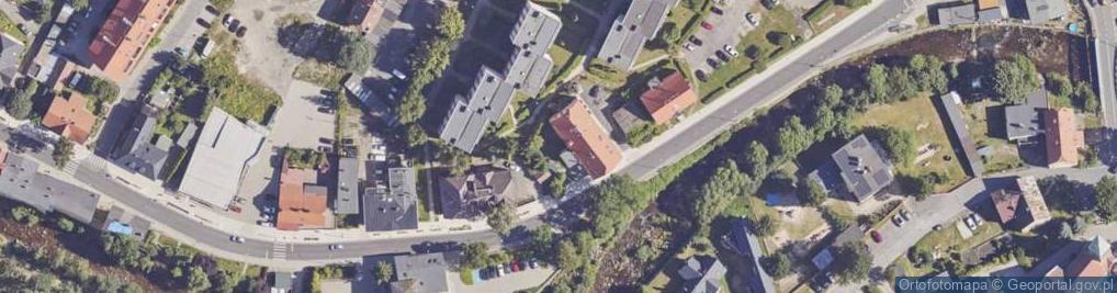 Zdjęcie satelitarne DHL POP ŻABKA