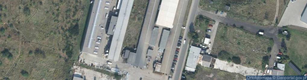 Zdjęcie satelitarne DHL POP ŻABKA