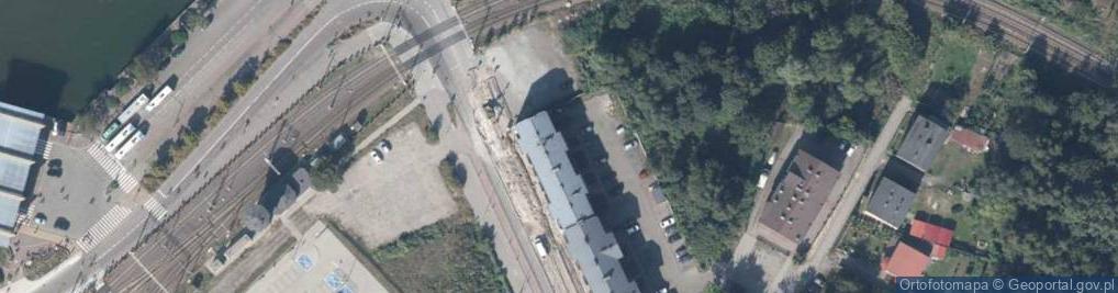 Zdjęcie satelitarne DHL POP ŻABKA