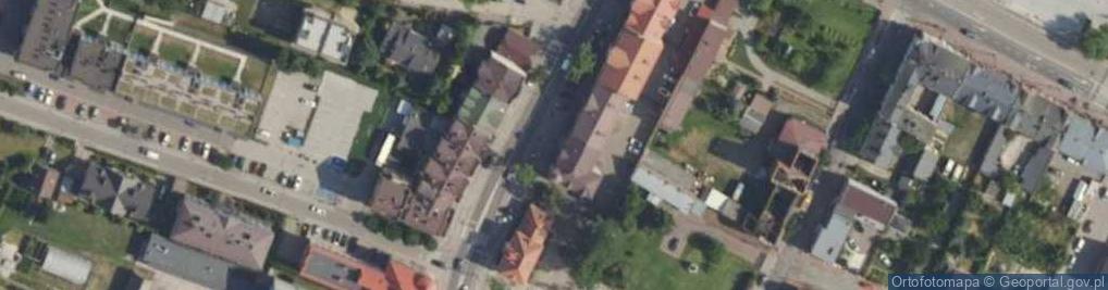 Zdjęcie satelitarne DHL POP ŻABKA