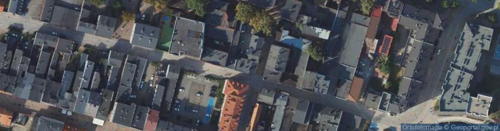 Zdjęcie satelitarne DHL POP ŻABKA