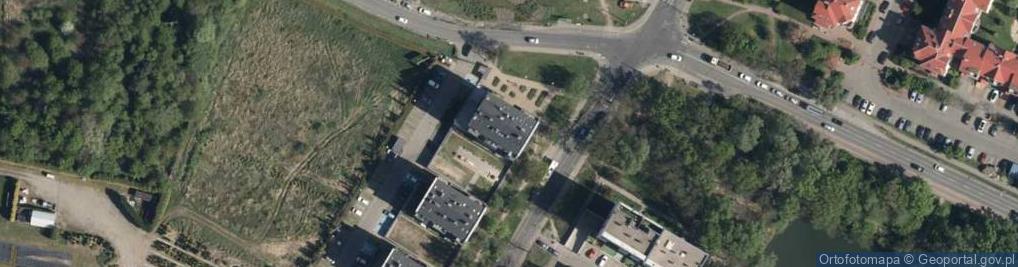 Zdjęcie satelitarne DHL POP ŻABKA