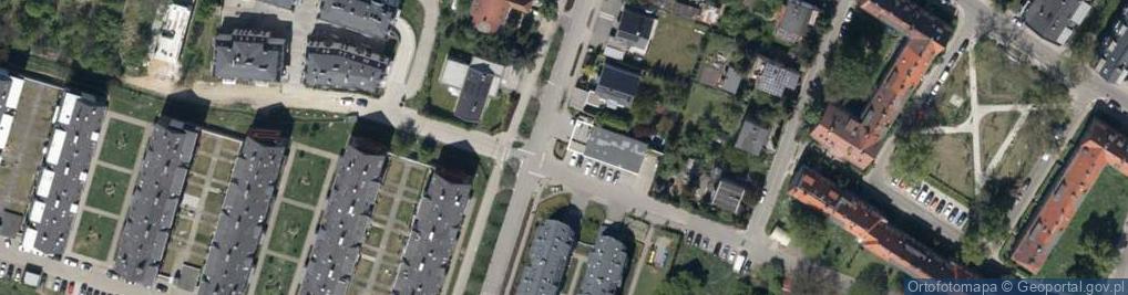 Zdjęcie satelitarne DHL POP ŻABKA