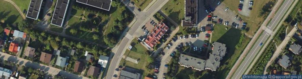 Zdjęcie satelitarne DHL POP ŻABKA