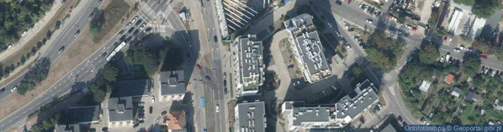 Zdjęcie satelitarne DHL POP ŻABKA