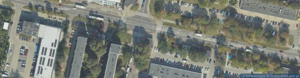 Zdjęcie satelitarne DHL POP ŻABKA