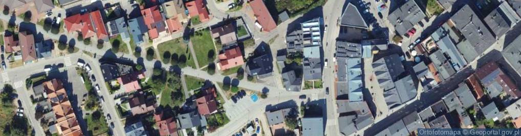 Zdjęcie satelitarne DHL POP ŻABKA