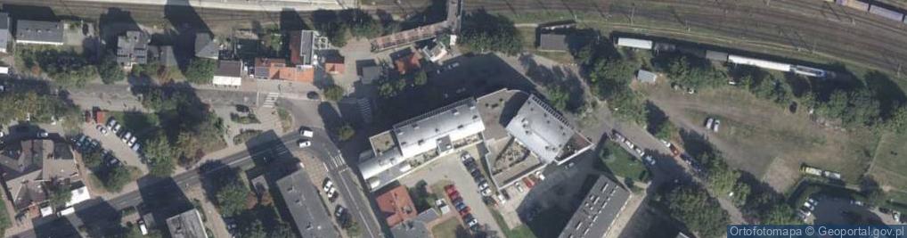 Zdjęcie satelitarne DHL POP ŻABKA