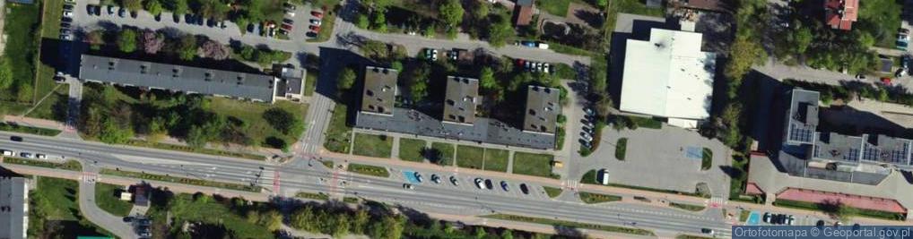 Zdjęcie satelitarne DHL POP ŻABKA