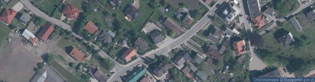 Zdjęcie satelitarne DHL POP ŻABKA