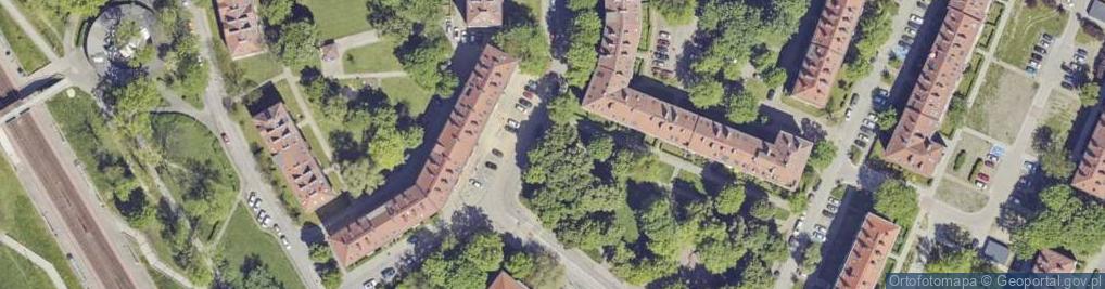 Zdjęcie satelitarne DHL POP ŻABKA