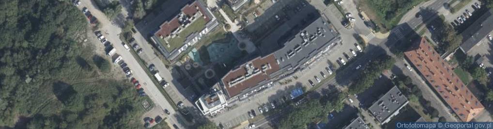 Zdjęcie satelitarne DHL POP Żabka