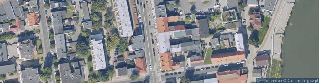 Zdjęcie satelitarne DHL POP ŻABKA