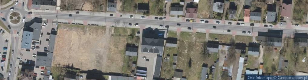 Zdjęcie satelitarne DHL POP ŻABKA
