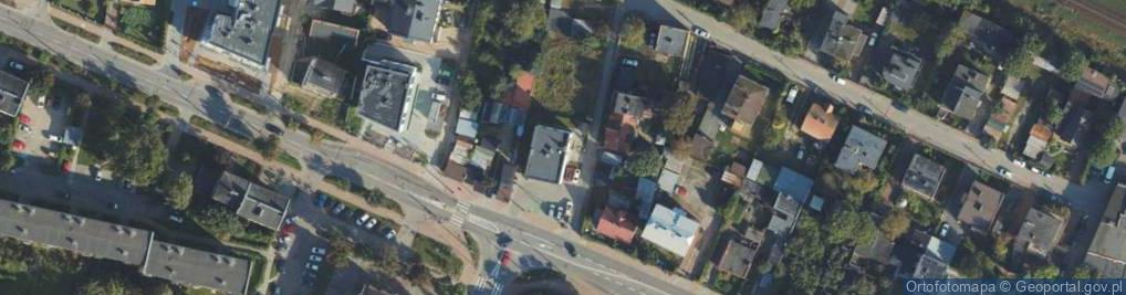 Zdjęcie satelitarne DHL POP ŻABKA