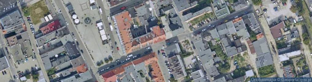 Zdjęcie satelitarne DHL POP ŻABKA