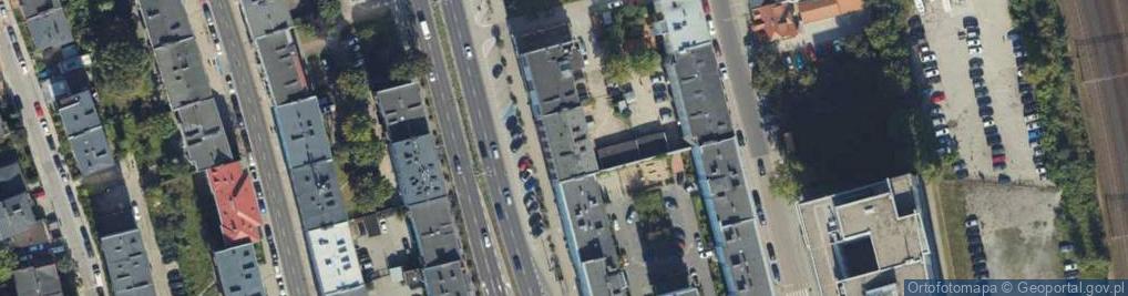 Zdjęcie satelitarne DHL POP ŻABKA