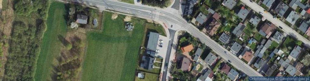 Zdjęcie satelitarne DHL POP ŻABKA