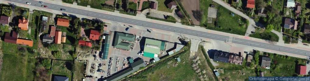 Zdjęcie satelitarne DHL POP ŻABKA