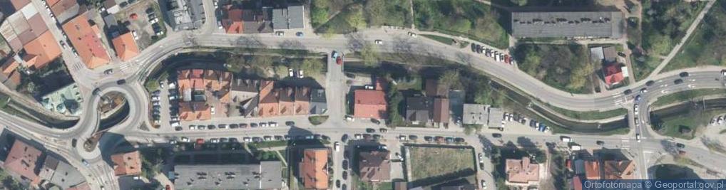 Zdjęcie satelitarne DHL POP ŻABKA