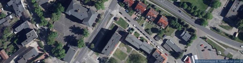 Zdjęcie satelitarne DHL POP ŻABKA