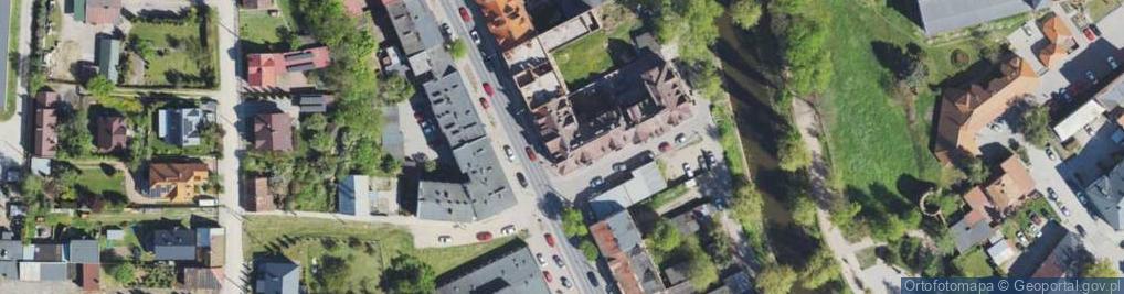 Zdjęcie satelitarne DHL POP ŻABKA