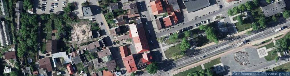 Zdjęcie satelitarne DHL POP ŻABKA