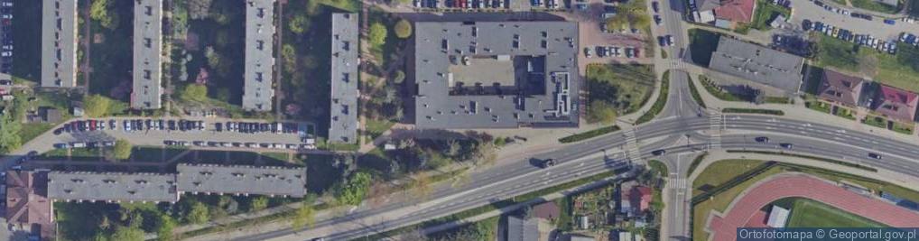 Zdjęcie satelitarne DHL POP ŻABKA