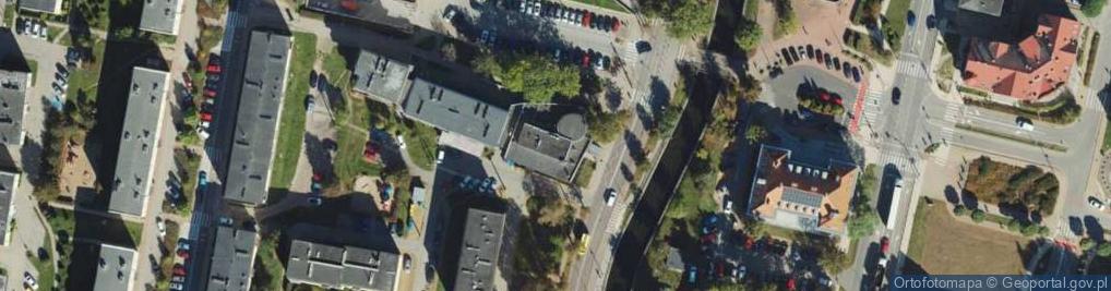 Zdjęcie satelitarne DHL POP ŻABKA