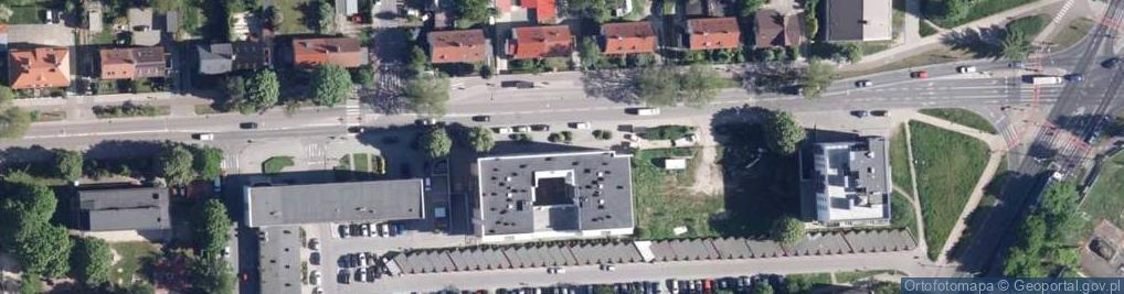 Zdjęcie satelitarne DHL POP ŻABKA