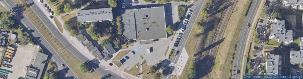 Zdjęcie satelitarne DHL POP ŻABKA