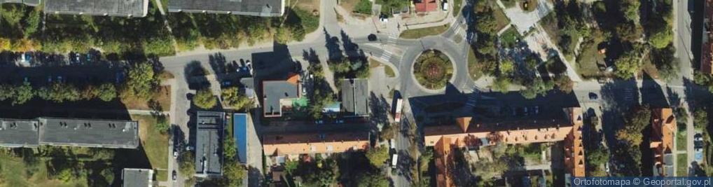 Zdjęcie satelitarne DHL POP ŻABKA