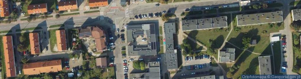 Zdjęcie satelitarne DHL POP ŻABKA