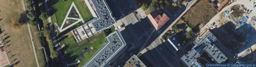 Zdjęcie satelitarne DHL POP ŻABKA