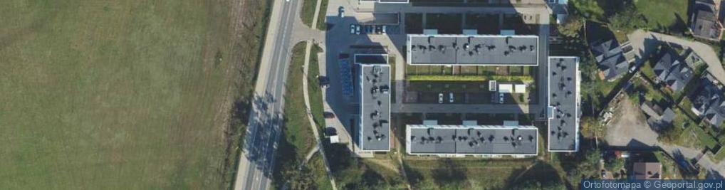 Zdjęcie satelitarne DHL POP ŻABKA