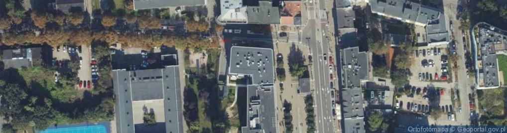 Zdjęcie satelitarne DHL POP ŻABKA