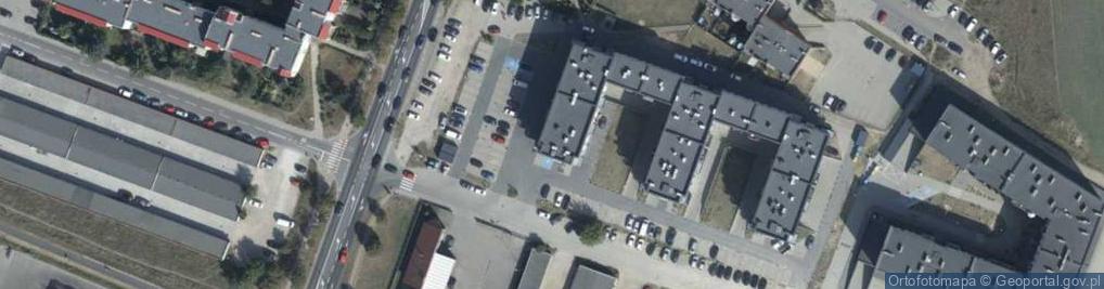 Zdjęcie satelitarne DHL POP ŻABKA