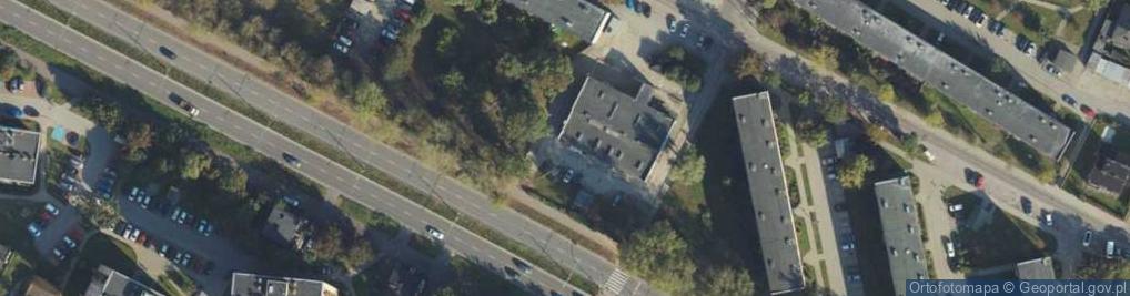 Zdjęcie satelitarne DHL POP ŻABKA