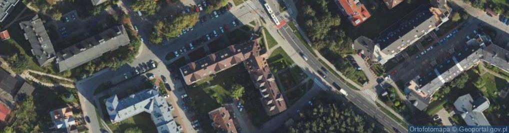 Zdjęcie satelitarne DHL POP ŻABKA