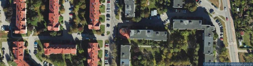 Zdjęcie satelitarne DHL POP ŻABKA