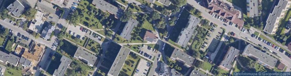 Zdjęcie satelitarne DHL POP ŻABKA