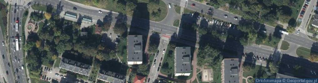 Zdjęcie satelitarne DHL POP ŻABKA