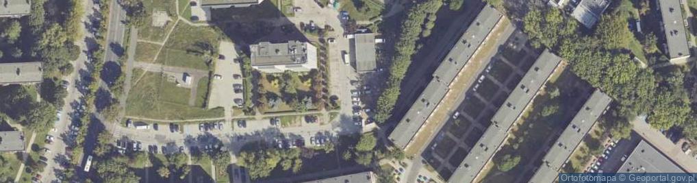 Zdjęcie satelitarne DHL POP ŻABKA